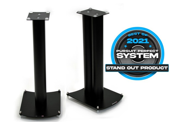 Atacama NeXXus 600 Pro Studio Speaker Stands (Pair) Satin Black or Diamond White