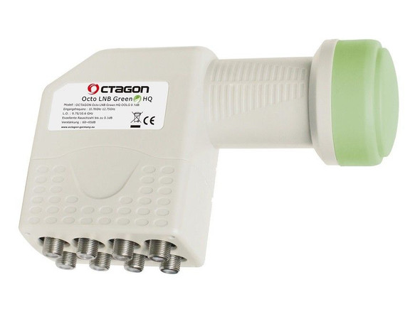 Octagon OOLG Green HQ HD/3D Ready Octo (8 Output) 0.1dB LNB