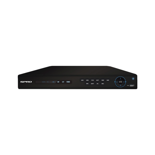 SPRO DHIPNVR08-A4 4K 8 Channel 12MP IP NVR