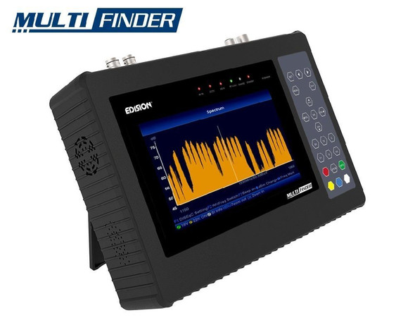 Edision Multi-Finder DVB-S/C/T2 H.265 / HEVC Pro Meter & CCTV Tester All In One