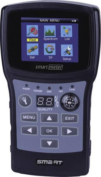 Professional DVB-S2 Smart Meter Satellite Finder With Spectrum Analyser