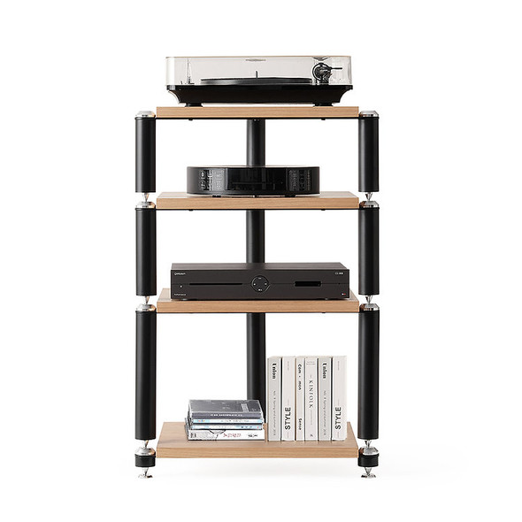 NorStone Copenhagen HiFi Moduler (Build Your Rack) Or Complete 4 Oak Shelf Rack