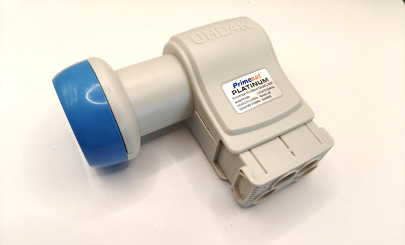 Primesat Platinum 0.1dB Quad 4 Output LNB 60dB Gain