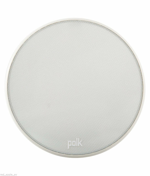 Polk V6s Wafer Thin Sheer Grill Vanishing Single Stereo In-Ceiling 100W Speaker