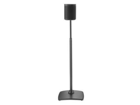 Pair of SANUS WSSA2-B2 Black or White Adjustable Floor Stand For Sonos Play ONE, 1 & 3