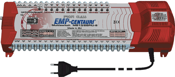 EMP Profi Class 13 In 26 Out PIU-6 Multiswitch Use Quad Or Quattro LNB