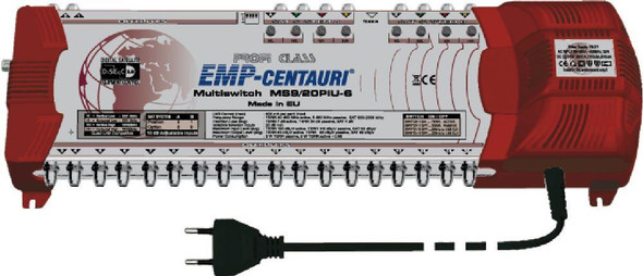 EMP Profi Class 9 In 20 Out PIU-6 Multiswitch Use Quad Or Quattro LNB