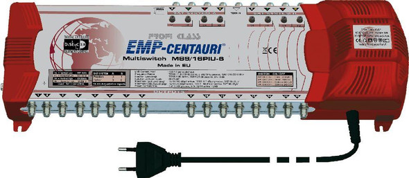 EMP Profi Class 9 In 16 Out PIU-6 Multiswitch Use Quad Or Quattro LNB