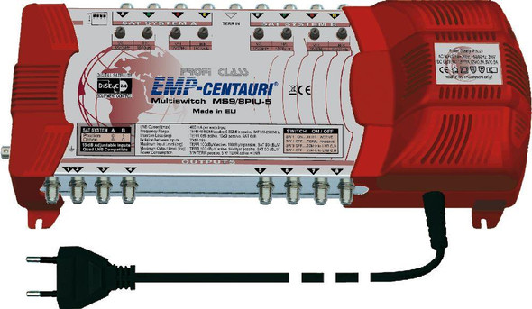 EMP Profi Class 9 In 8 Out PIU-6 Multiswitch Use Quad Or Quattro LNB