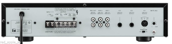 TOA Electronics A2120 100V Line 120W Professional Series Amplifier