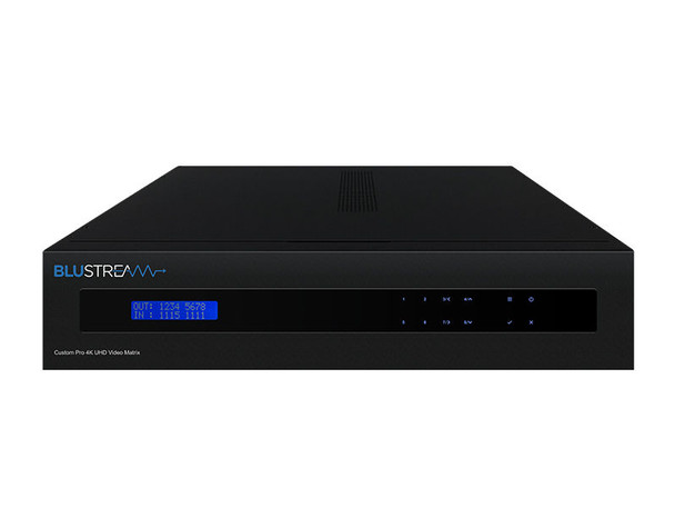 Blustream PRO88HDMI-V2 Custom Pro 8x8 HDMI Matrix with 4K HDR, IP Control, 2-Way IR
