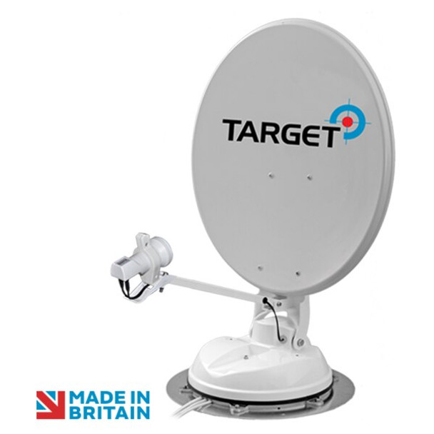 Maxview 50cm Target Roof Mounted Automatic Satellite Dish with Single, Twin or LNB