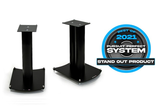 NeXXus 400 HiFi Audio Speaker Stands (Pair) Satin Black or Diamond White