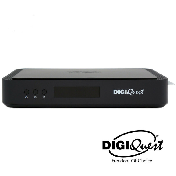DigiQuest Q90 4K DVB-S2/DVB-T2 Combo TivuSat Receiver & Activated Viewing Card