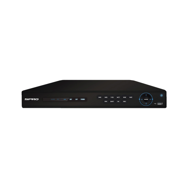 SPRO DHIPNVR16-A3 4K 16 Channel 12MP IP NVR