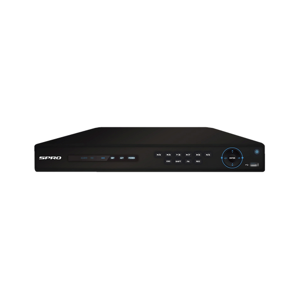 SPRO DHIPNVR0-A4-4K V3 4K 4 Channel 12MP IP NVR