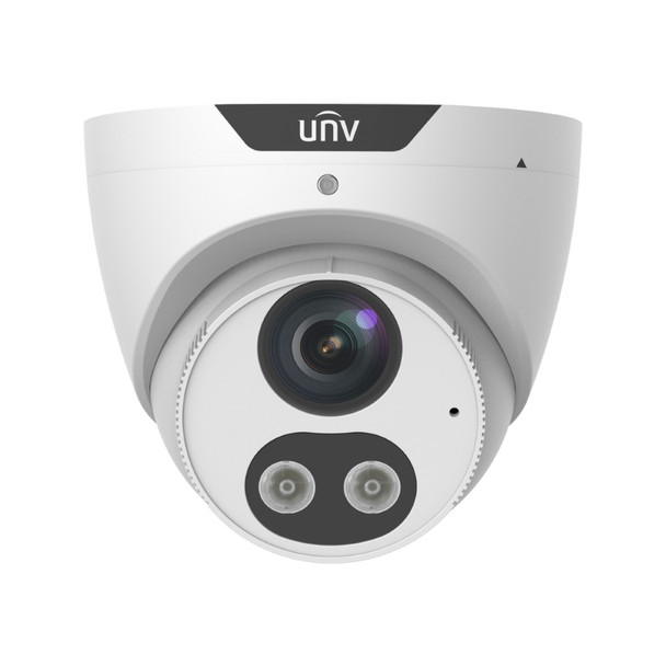 Uniview IPC3618SB-ADF28KMC-I0 4K Tri-Guard Camera (8MP, AI, WhiteLight, Two-Way Audio)