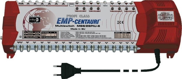 EMP Profi Class 9 In 26 Out PIU-6 Multiswitch Use Quad Or Quattro LNB