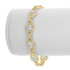 Leandra Asscher Cubic Zirconia Deco Bracelet, 9.2 Ct TW