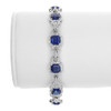 Leandra Asscher Cubic Zirconia Deco Bracelet, 9.2 Ct TW