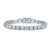 Gwyneth Classic Round Cubic Zirconia Tennis Eternity Bracelet