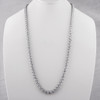 Manhattan 1.0 Ct Each Rounds Opera Length Riviera Tennis Necklace, 32 inches