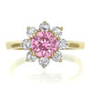 Faye 1.0 Carat Center Round Flower Design Ring