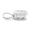 3.5 Carat Allure Oval Cubic Zirconia Solid Bail Solitaire Pendant