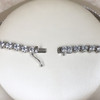 Graduated Round CZ Tennis Necklace 16-inches, 29.0 Ct TW