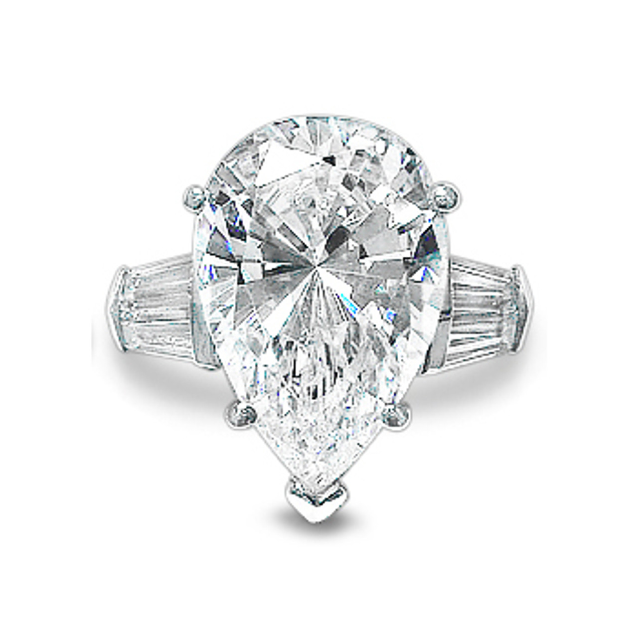 A Timeless Treasure: The 1.5 Carat Pear Ring As The Perfect 25th  Anniversary Band | Diamond Registry