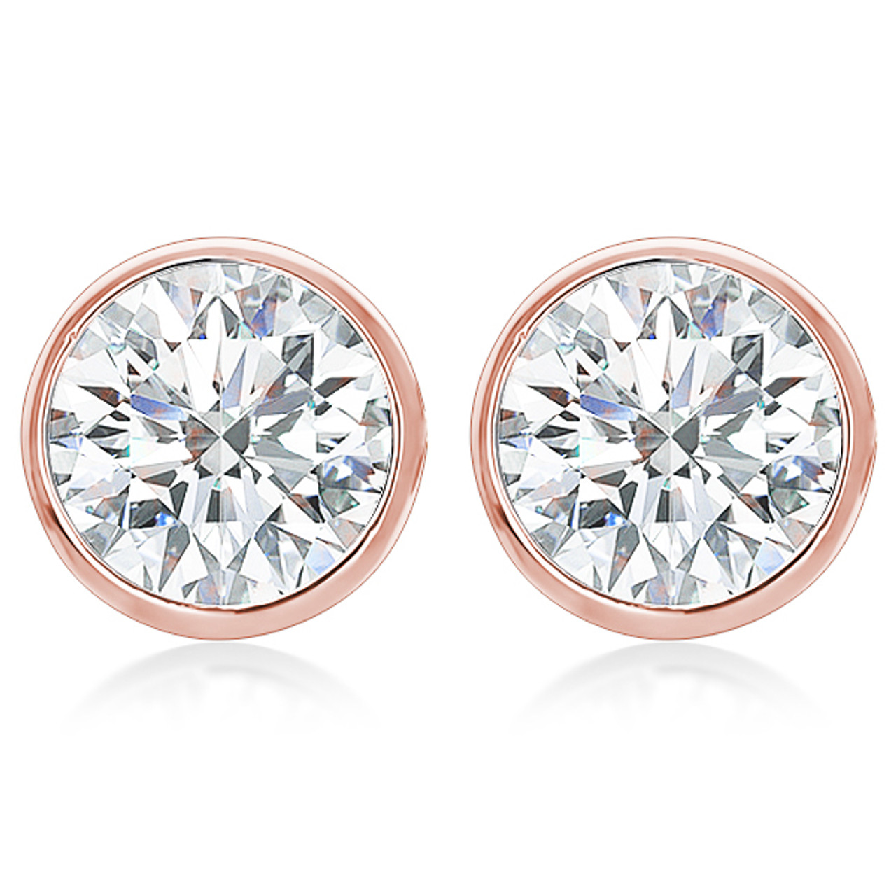 Cubic Zirconia Oval Premium American diamond earrings, Fancy at Rs 410/pair  in Mumbai