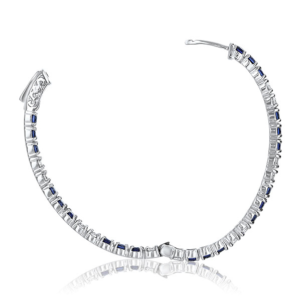 Solana CZ Rounds Oval Shaped Earring Hoops, 6.0 Carats Total