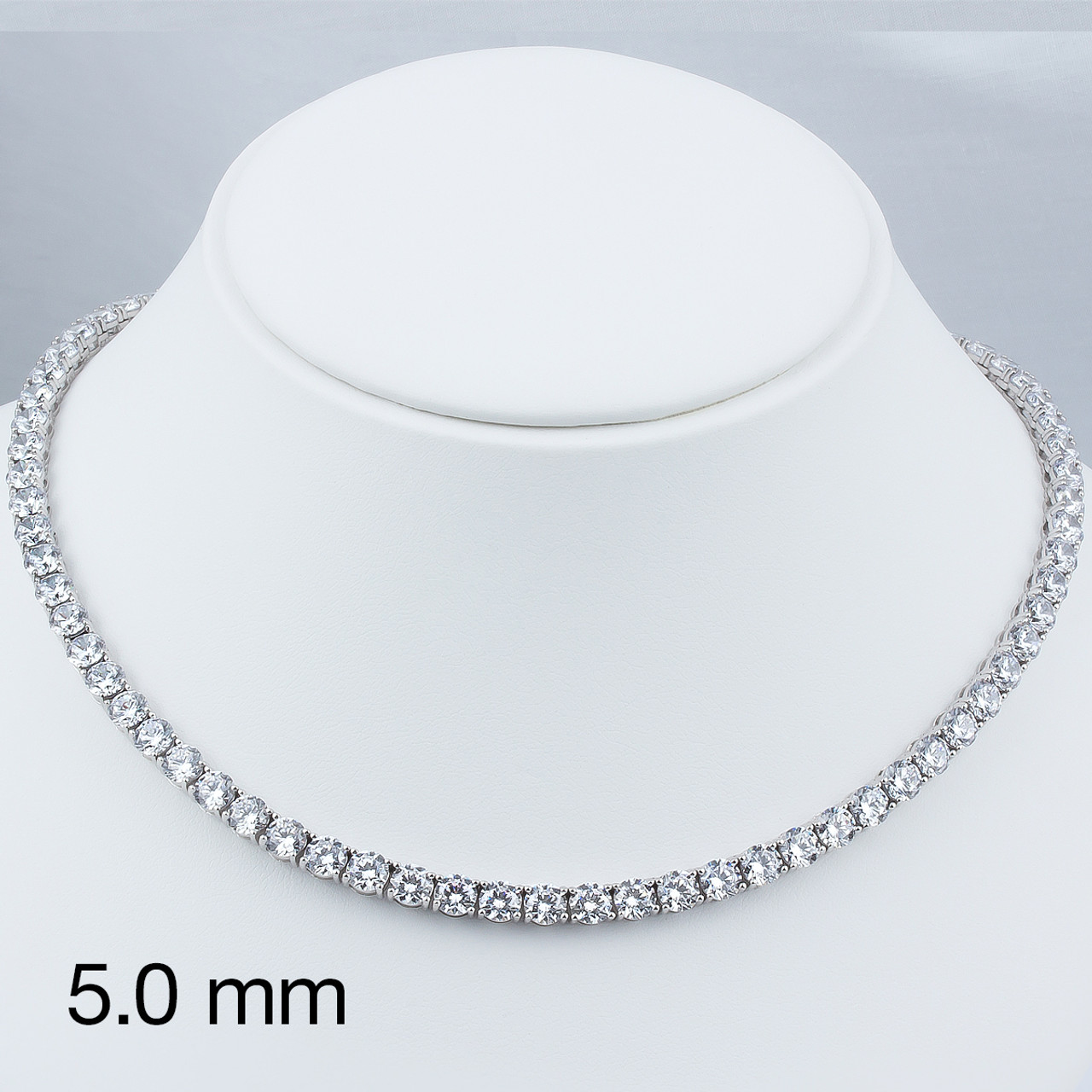 Cubic Zirconia Tennis Necklace Women | Cubic Zirconia Choker Necklaces -  Choker - Aliexpress