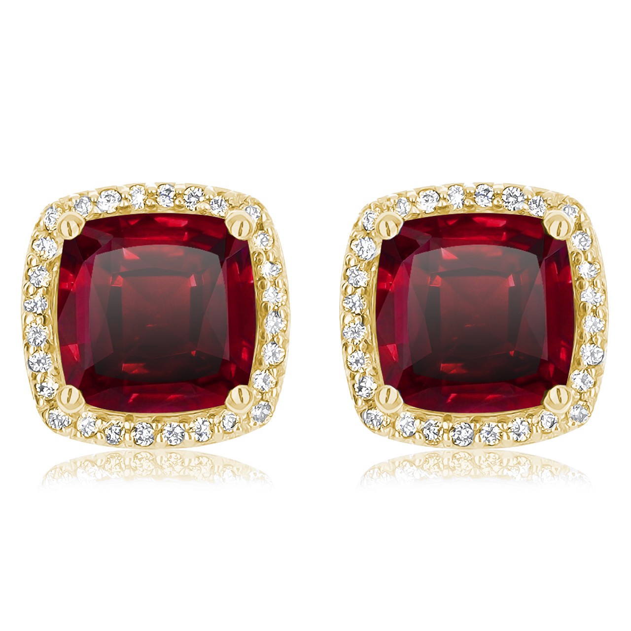 Buy 123+ Ruby Earring Collections for Women | Kalyan Jewellers