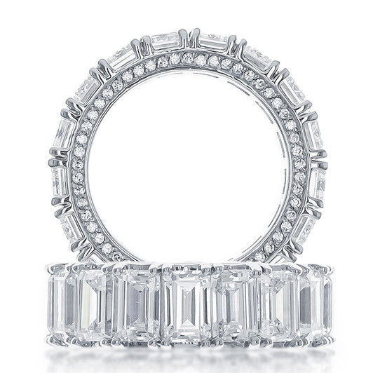 Diamond Quality Cubic Zirconia Jewelry in 14K Gold, 18K Gold & Platinum