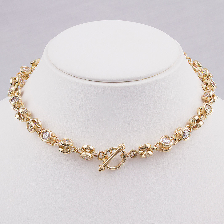 Handcrafted 24K Gold Vermeil Spinner Link Choker by Arpaia Lang – Arpaia®