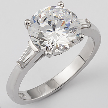 cubic zirconia engagement rings