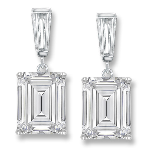 ★2022SS新作★MZUU★Baguette Stone Drop Earrings 5952E2.5WCD-600__65556.