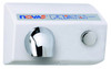 World Dryer Nova 5 0112 Aluminum White Push Button commercial hand dryer