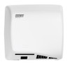 SPEEDFLOW Series M06A Automatic Steel White Hand Dryer from Saniflow - High Speed, ADA compliant, Universal Voltage, Surface Mounted Design
