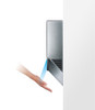 Side profile of the HU02 Airblade V hand dryer