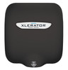 Excel HEPA Xlerator XL-SP-H Raven Black hand dryer. Sometimes also called the XL-BL-H