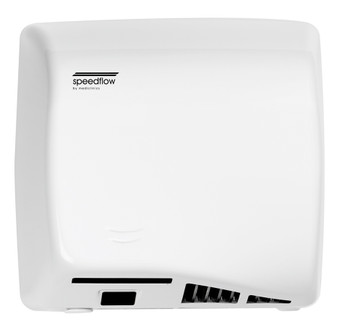 Saniflow Speedflow M06AF Auto Cast Iron White ADA Univ Volt Hand Dryer