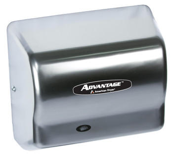 AD90-SS brushed stainless steel Advantage series by American Hand Dryer