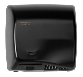 Speedflow Plus M17AB-UL Automatic Steel Black Graphite Epoxy Hand Dryer from Saniflow