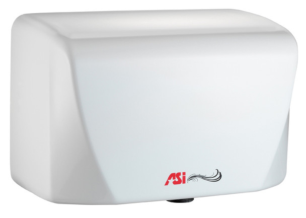 Turbo-Dri Junior 0198 hand dryer in white by ASI