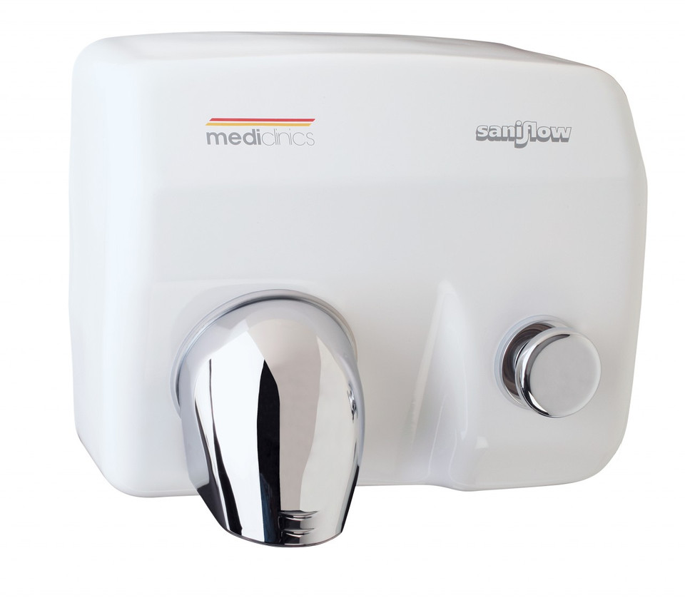 Saniflow E88 Push Button Hand Dryer Hand Dryer Supply