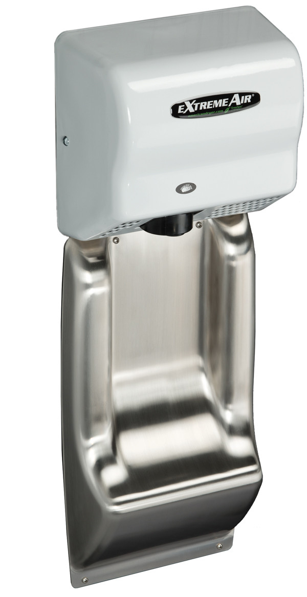 American Dryer Stainless Steel Wall Guard Hand Dryer Supply