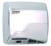 High Speed Speedflow Plus M17AC-UL Automatic Polished Stainless Steel Hand Dryer from Saniflow - ADA Surface Mounted Design