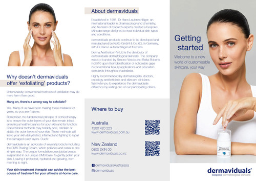 Dermaviduals Getting Started Brochures (20 Pack)